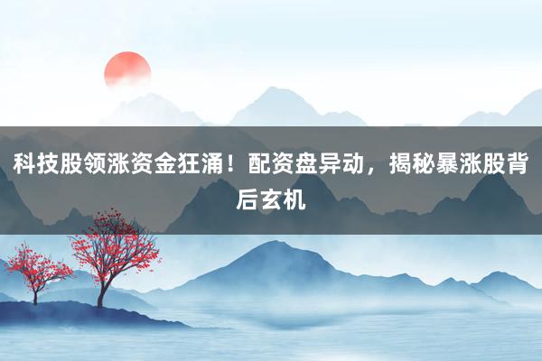 科技股领涨资金狂涌！配资盘异动，揭秘暴涨股背后玄机