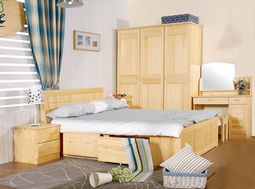卧室系列产品 柳河润楠家具 实木家具 环保家具制造